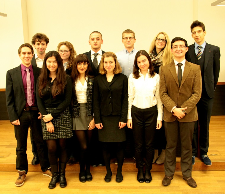 The University of Heidelberg's WorldMUN2014 Delegation