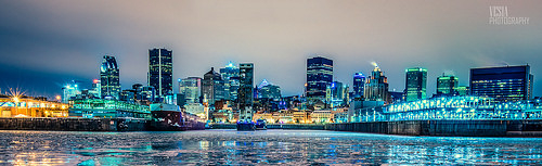 Montréal night view